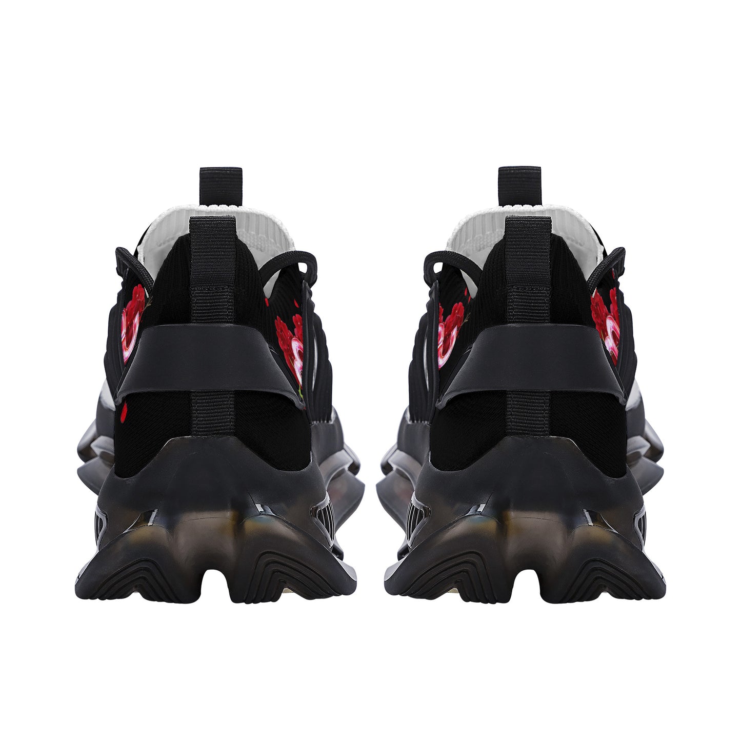 Money Bushae Valentine SF_S36 Air Max React Sneakers - Black