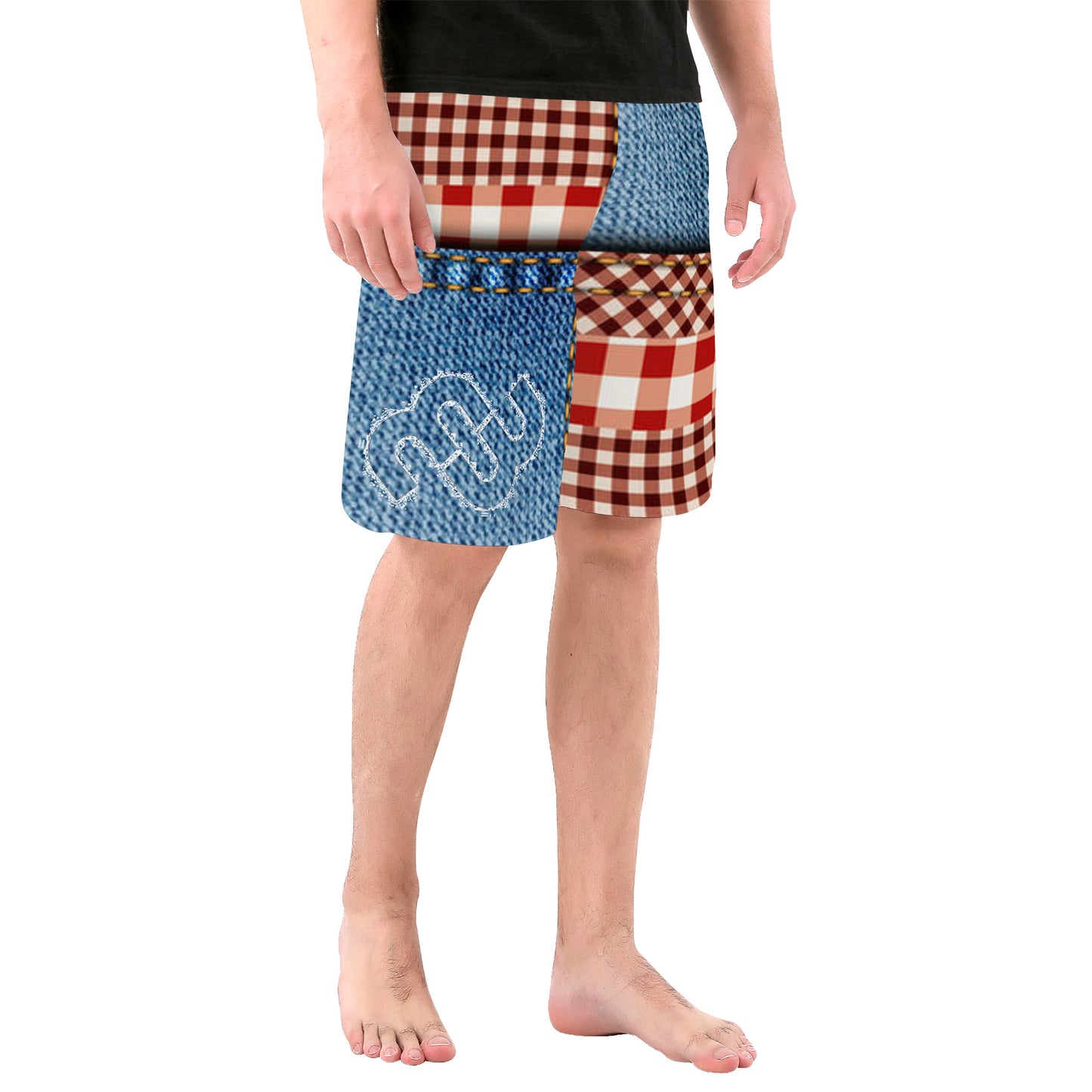 Denim Money Bushae SF_D95 Men's  Board Shorts