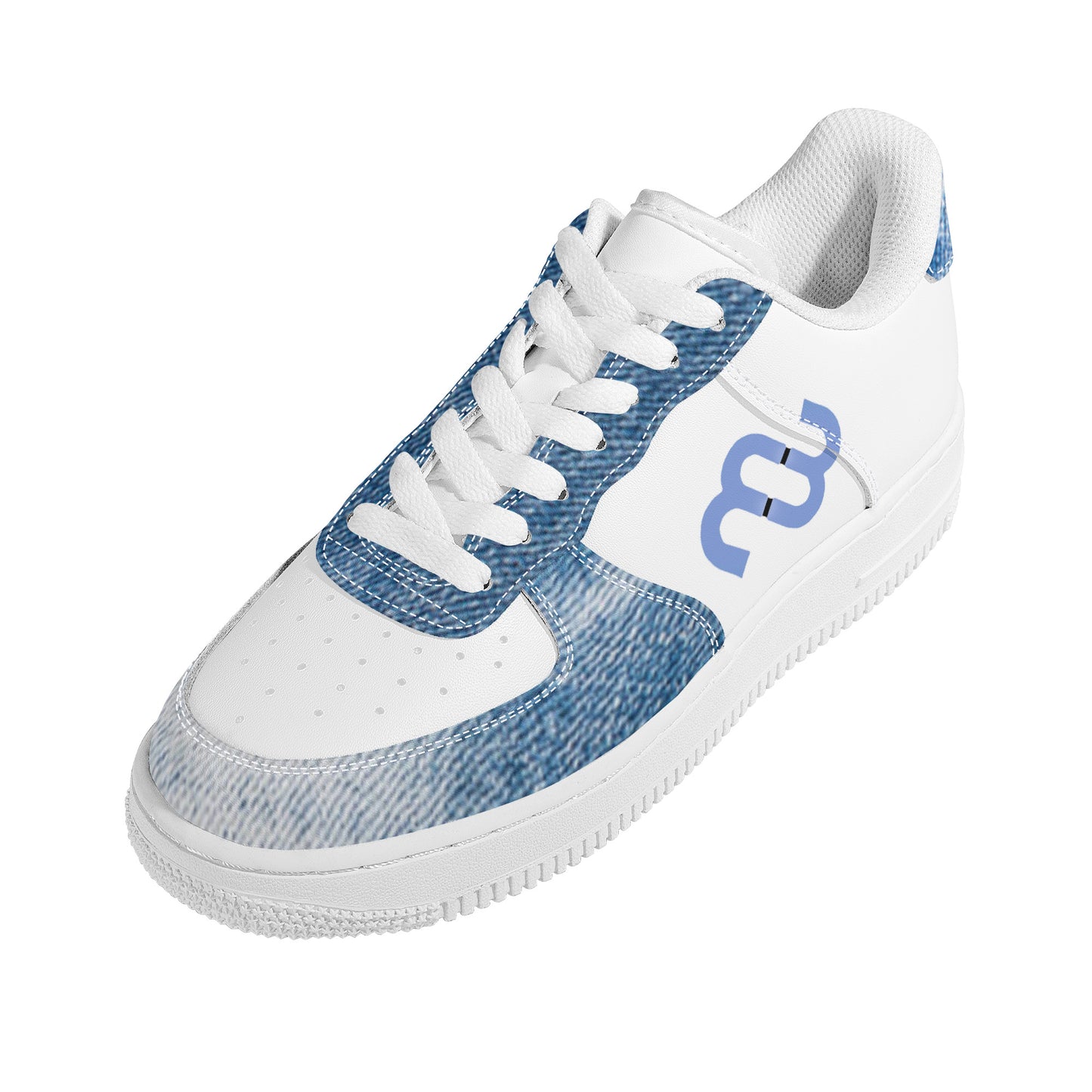 Money Bushae Denim SF_F8 Low Top Unisex Sneaker