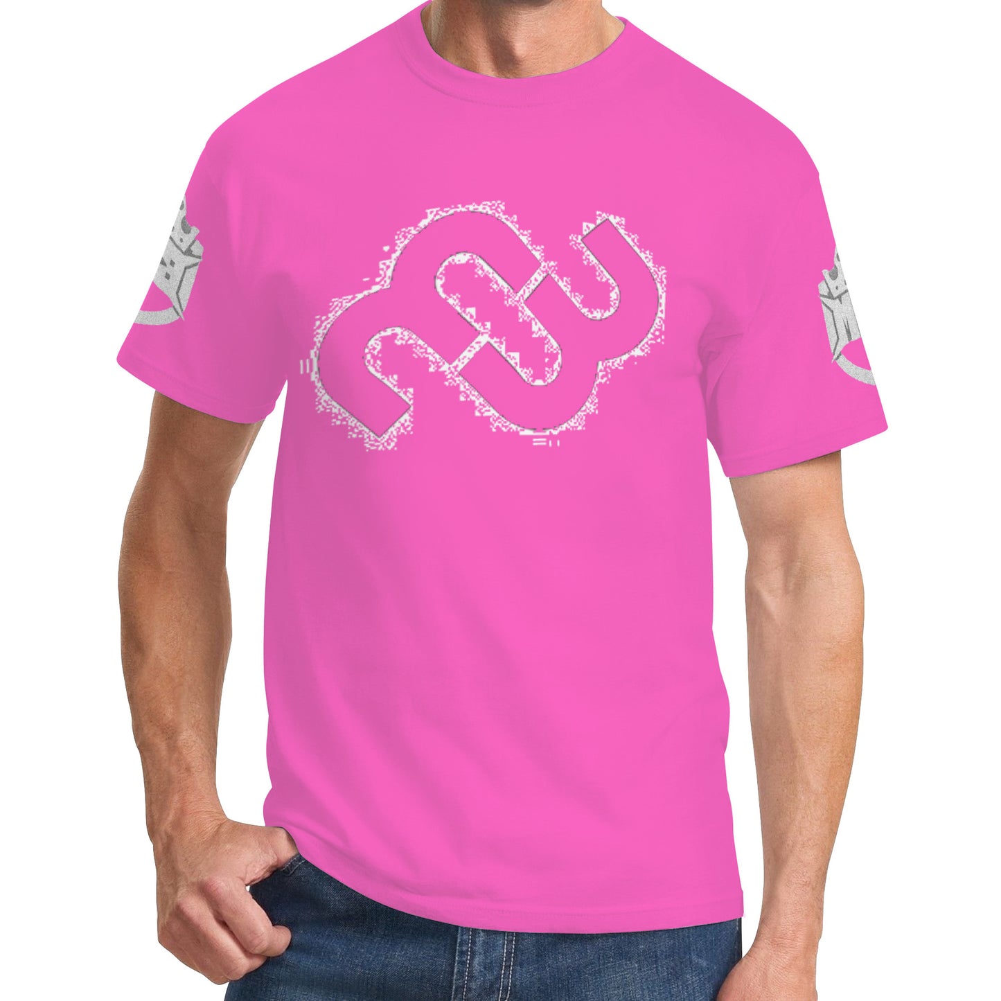 Money Bushae D61 Men's Pink T-Shirt