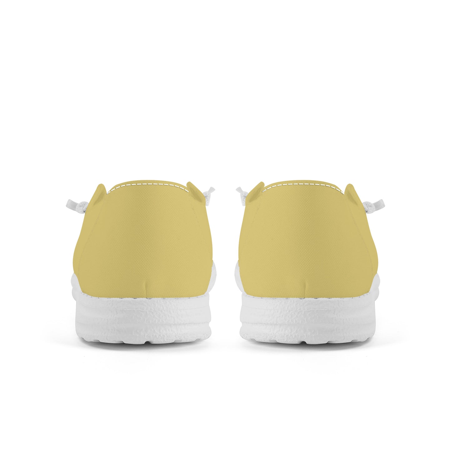 Money Bushae SF_S34 Canvas Loafers Slip On yellow