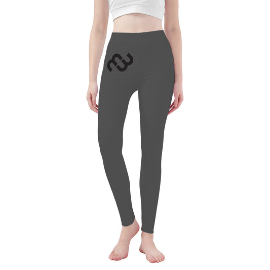 Money Bushae D48 Grey Yoga Leggings