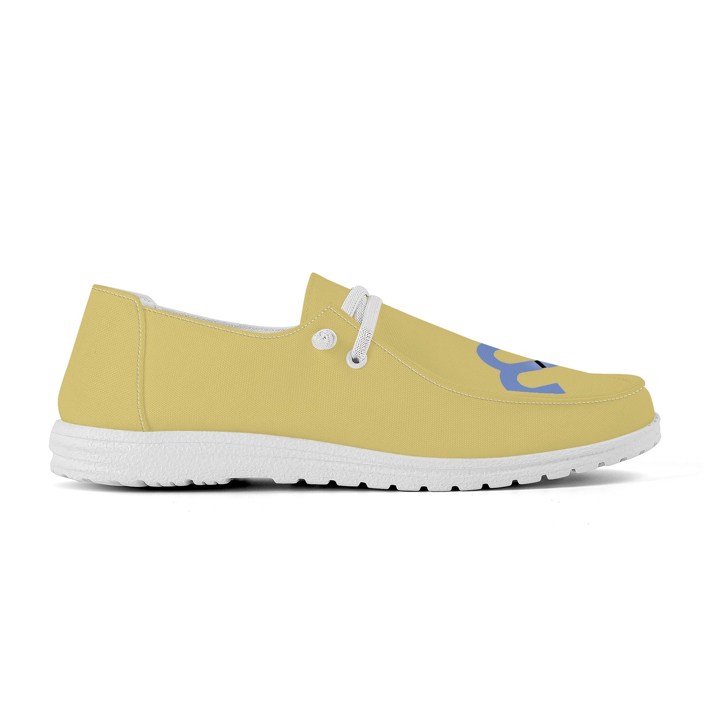 Money Bushae SF_S34 Canvas Loafers Slip On yellow