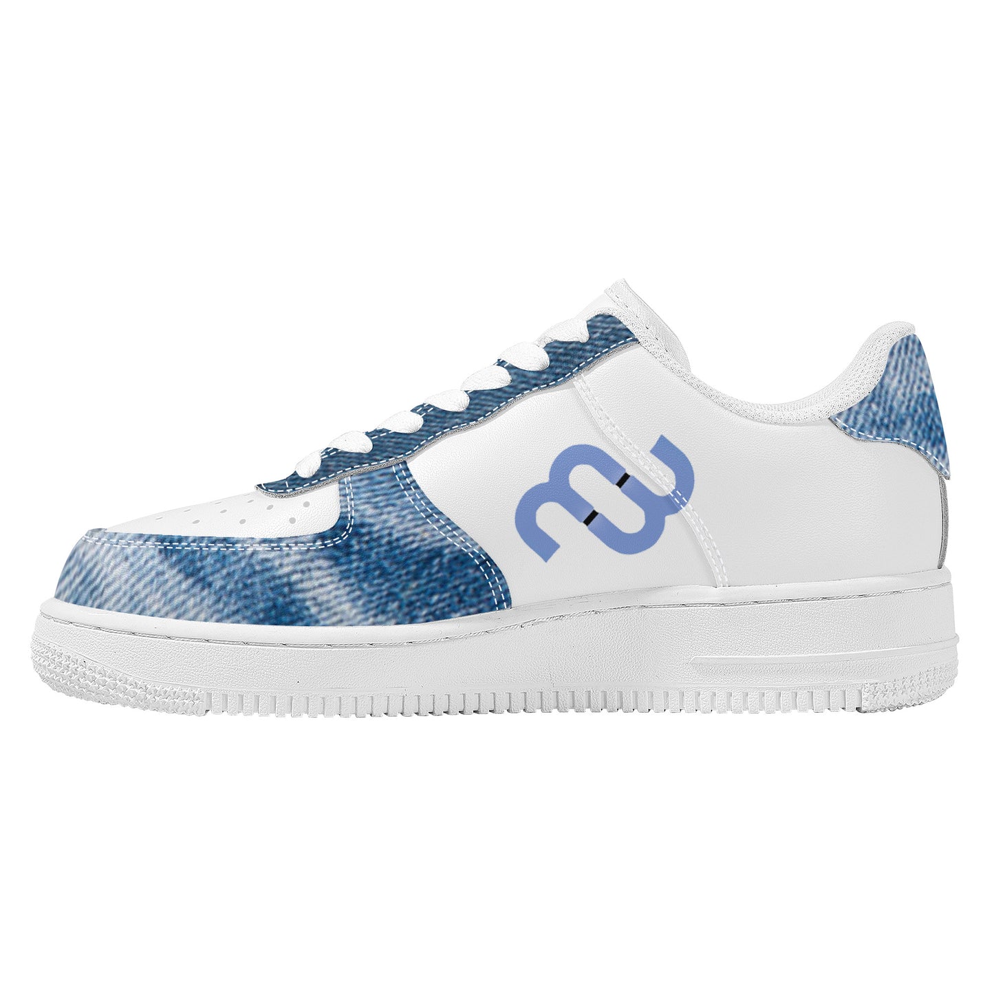 Money Bushae Denim SF_F8 Low Top Unisex Sneaker