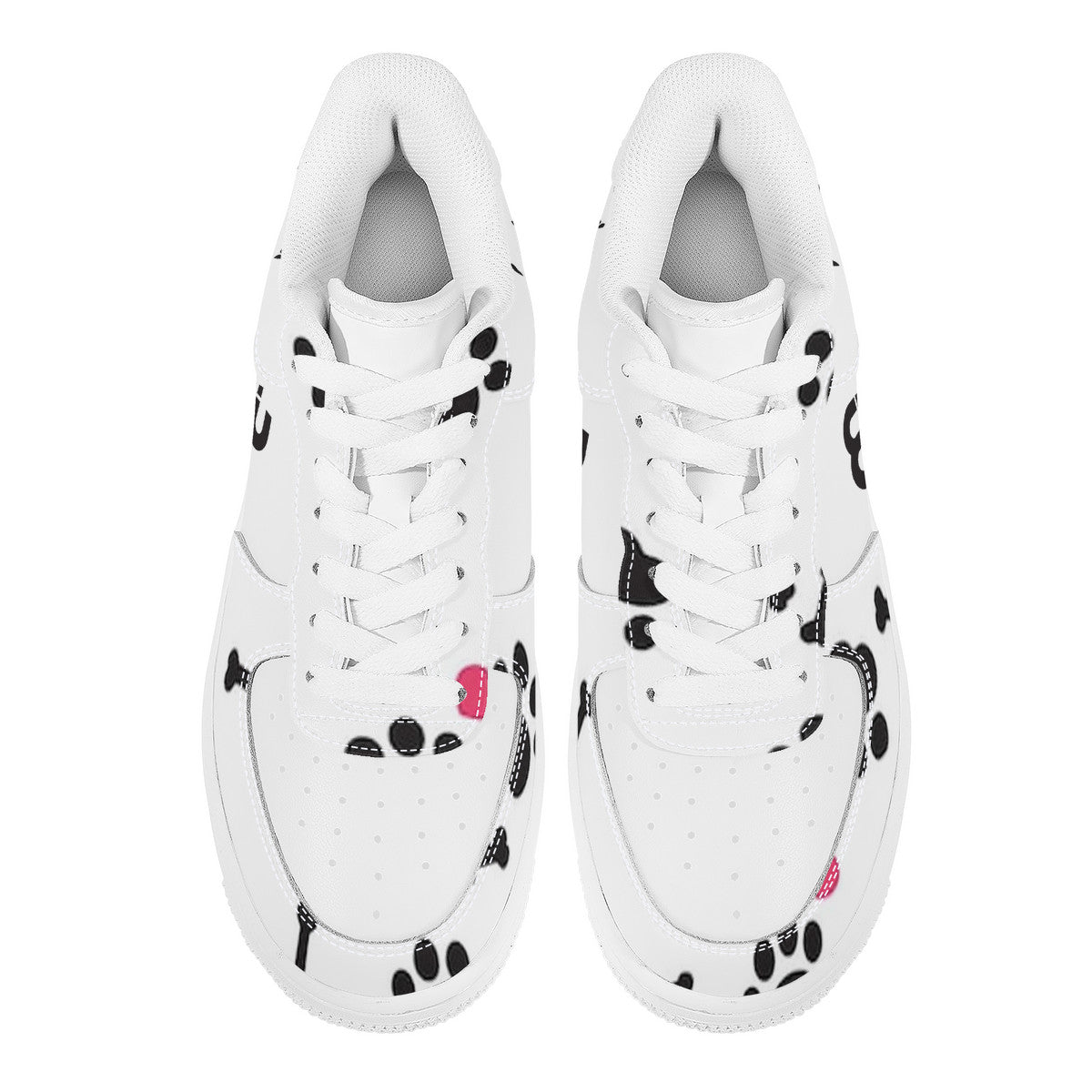 Money Bushae SF_F8 Low Top Unisex Sneaker puppy paws