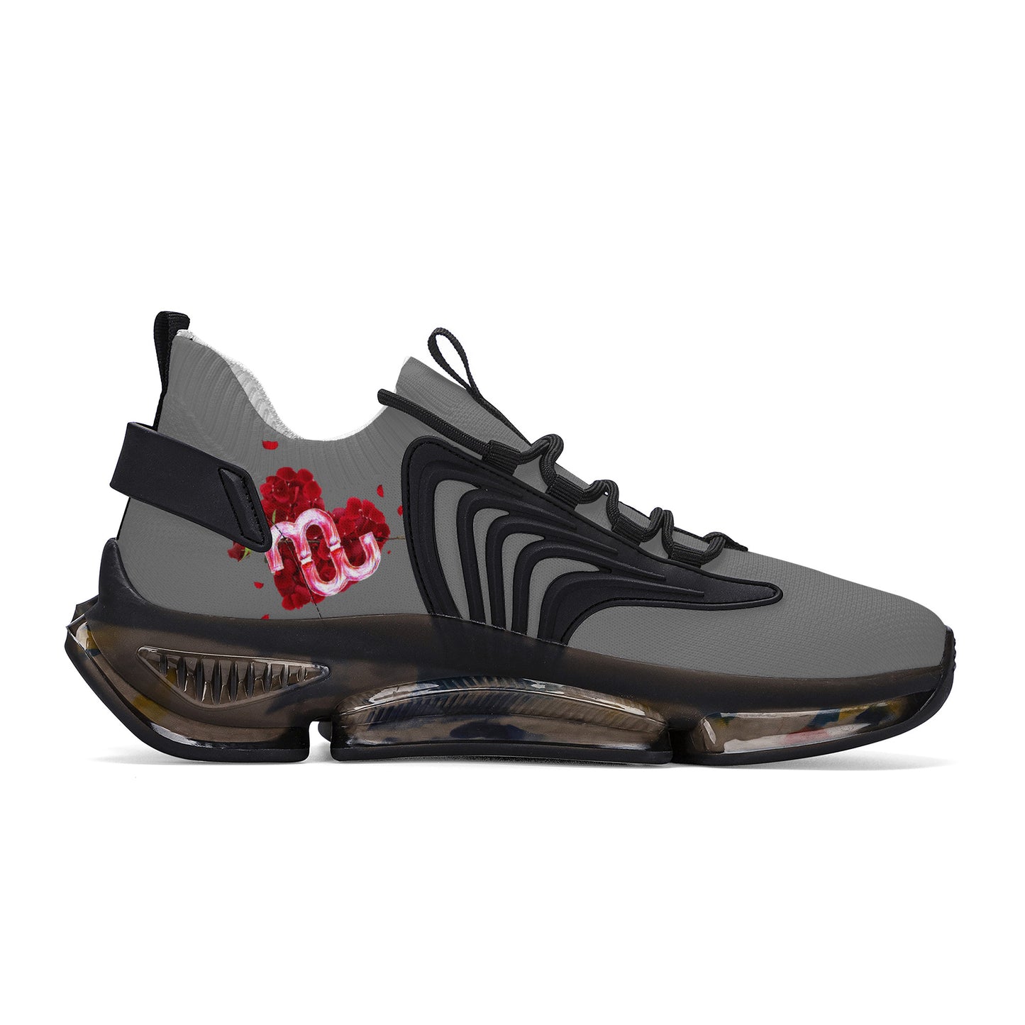 Money Bushae Valentine SF_S36 Air Max React Sneakers - Black