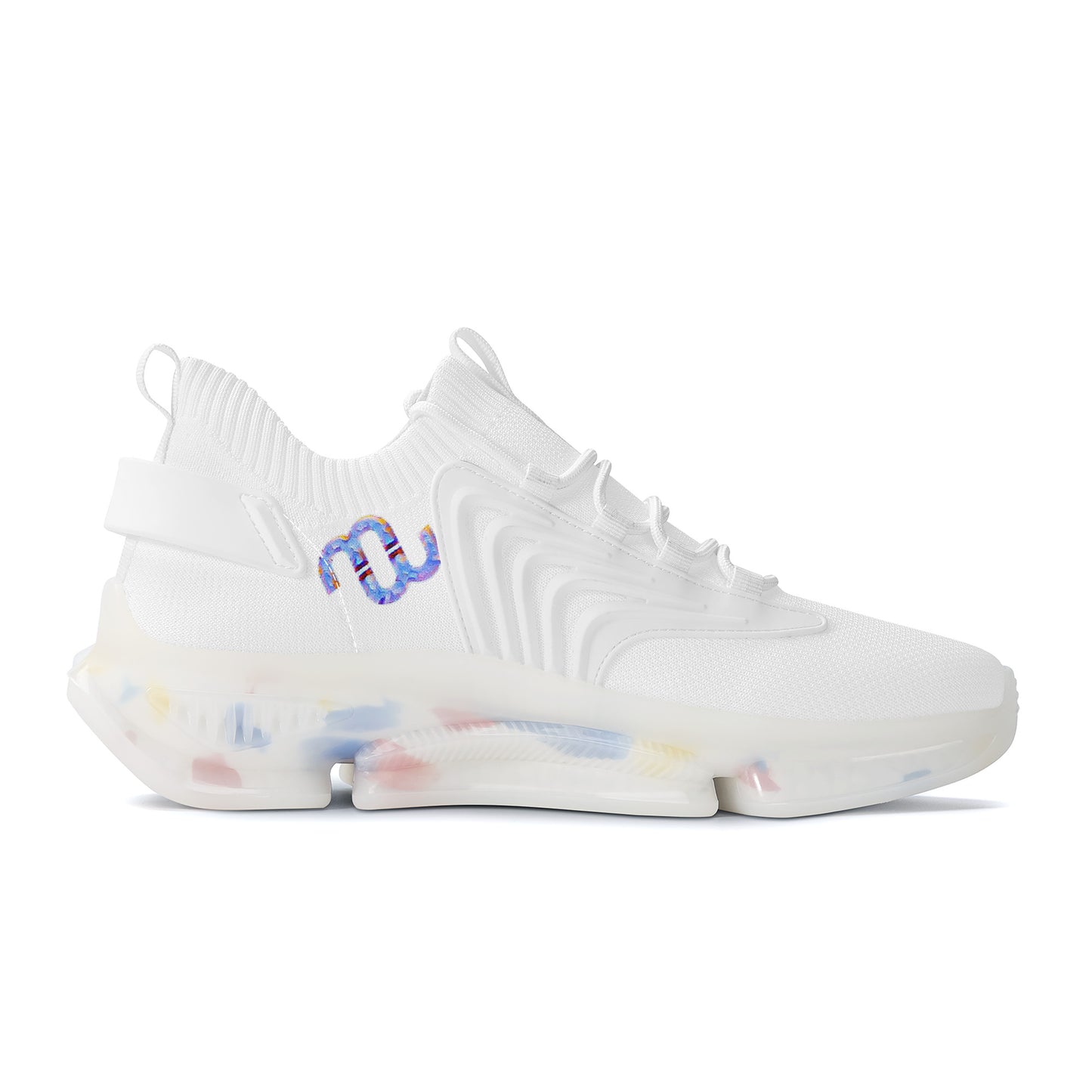 Money Bushae SF_S35 Air Max React Sneakers - White