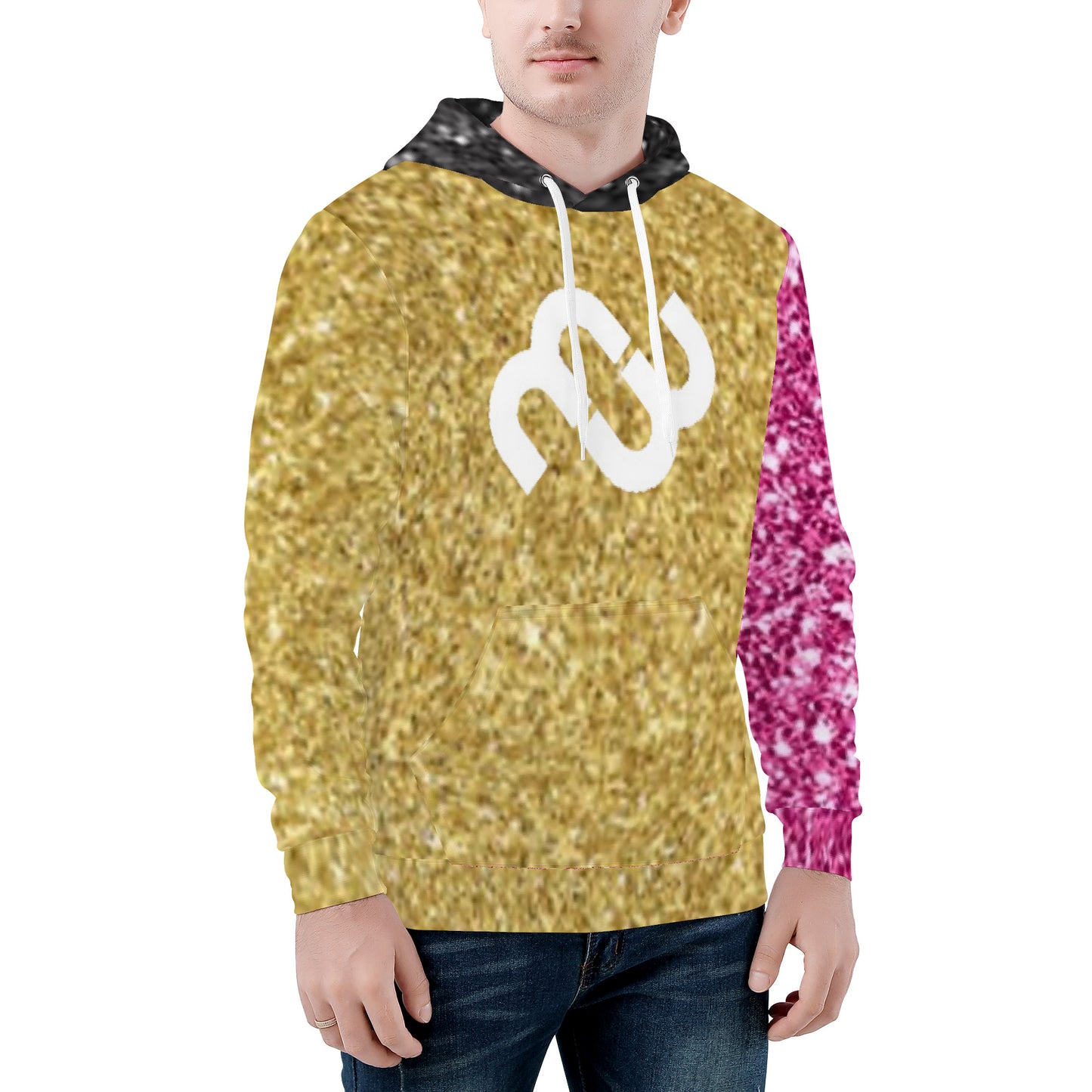 Money Bushae D55 Men's All Over Print Hoodie