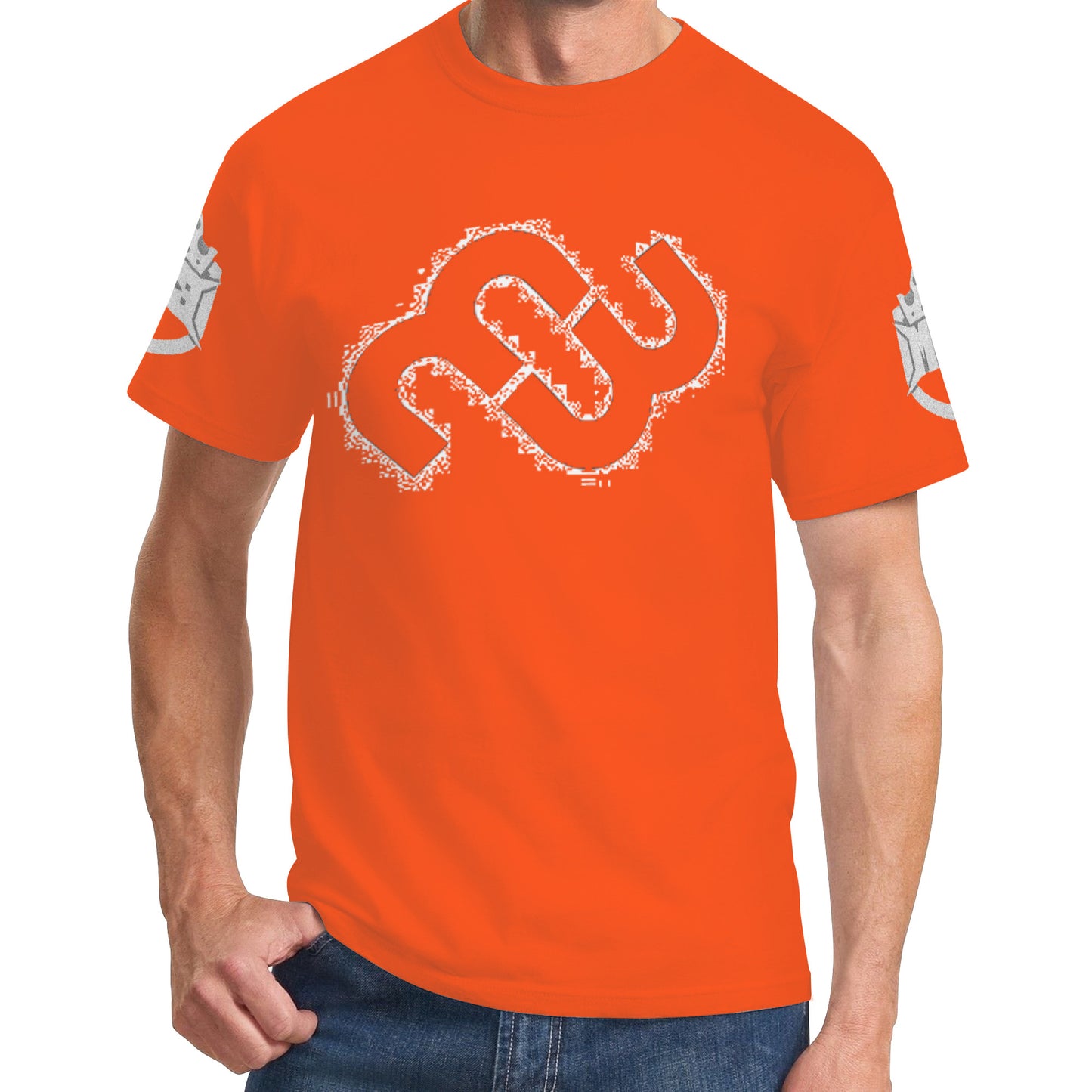 Money Bushae D61 Men's Orange T-Shirt