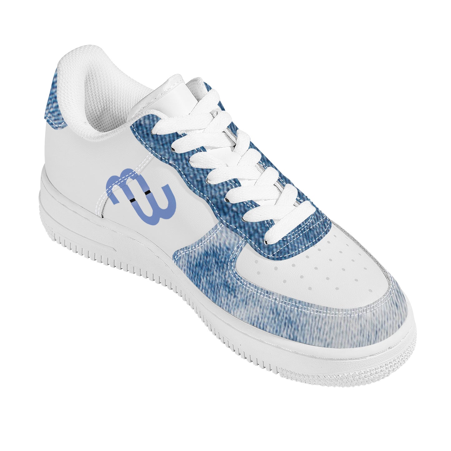 Money Bushae Denim SF_F8 Low Top Unisex Sneaker