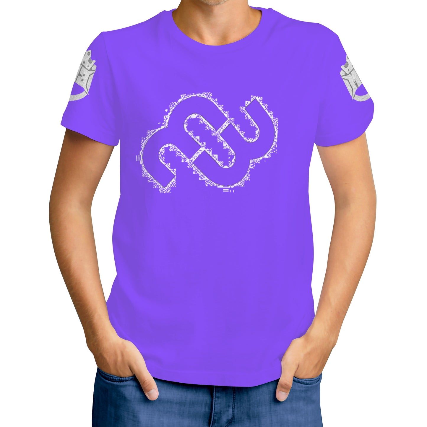 Money Bushae D61 Men's Purple T-Shirt