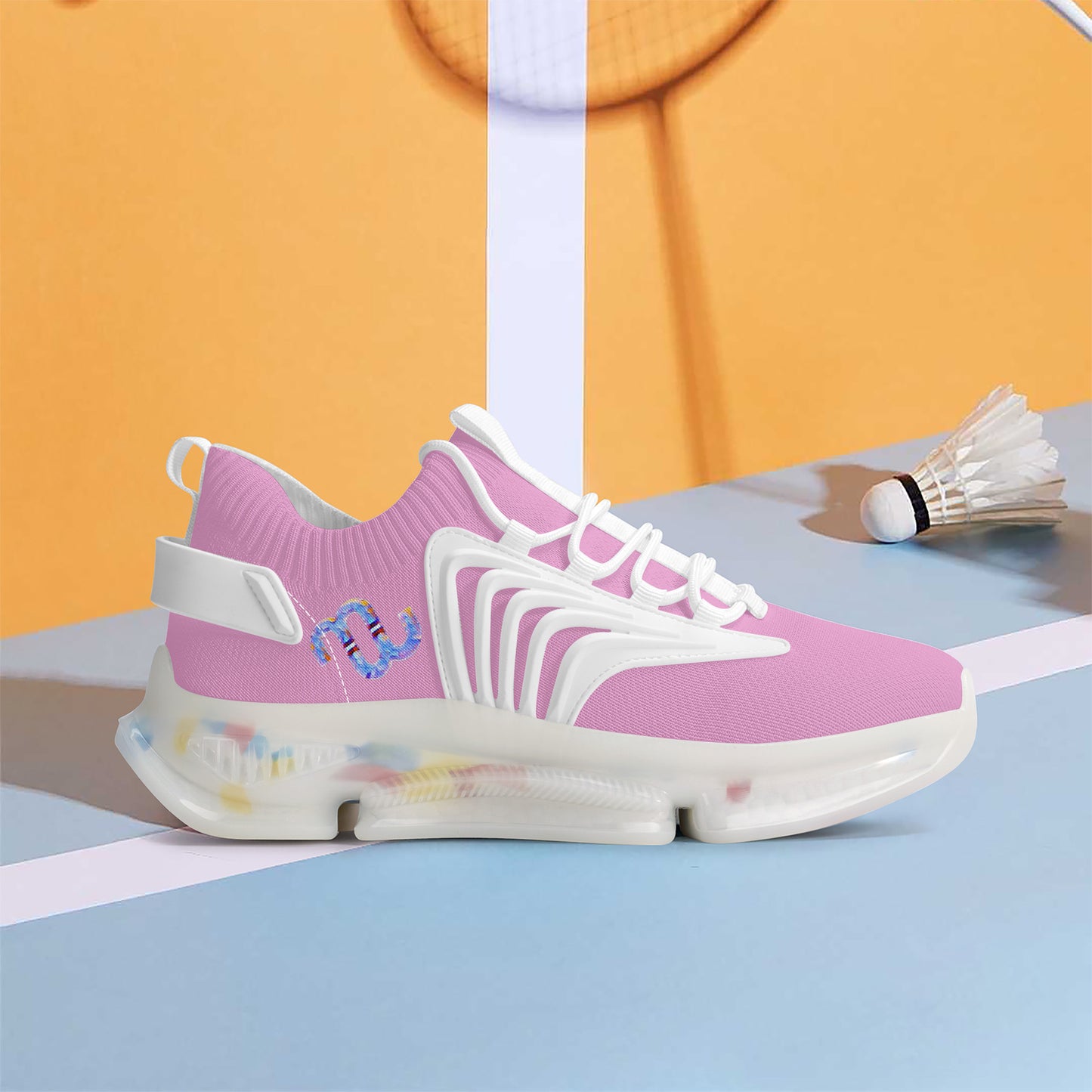 Money Bushae SF_S35 Air Max React Sneakers - White