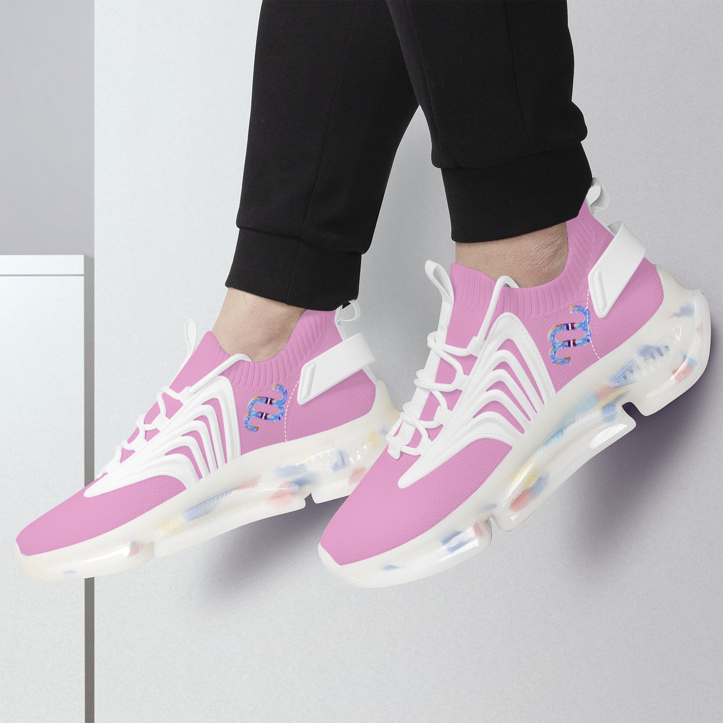 Money Bushae SF_S35 Air Max React Sneakers - White