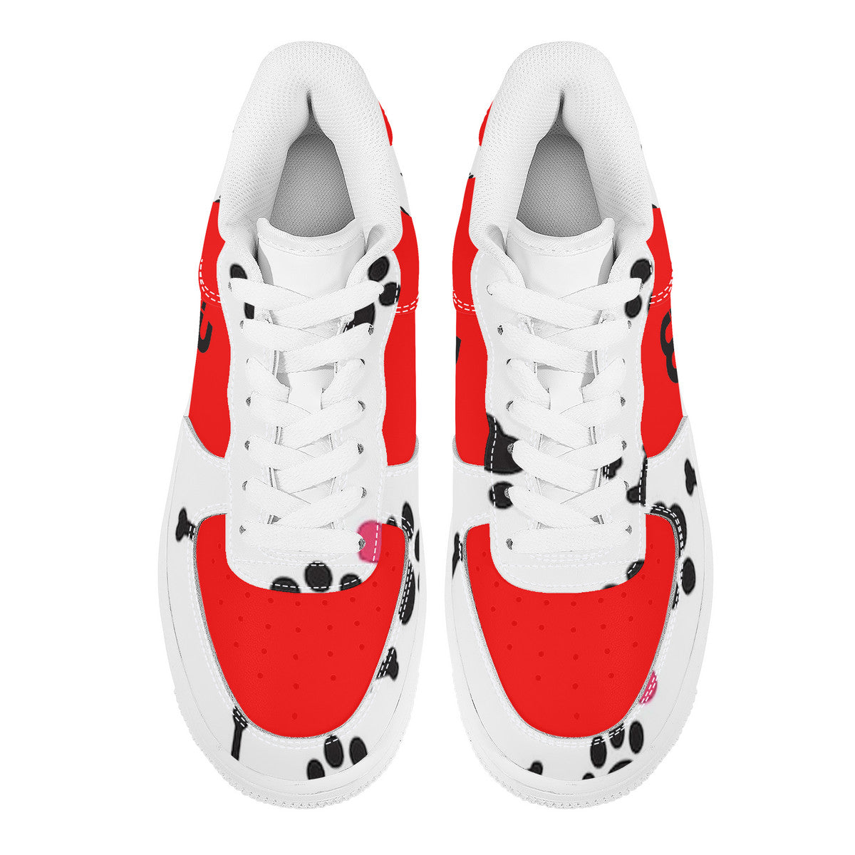 Money Bushae SF_F8 Low Top Unisex Sneaker puppy paws