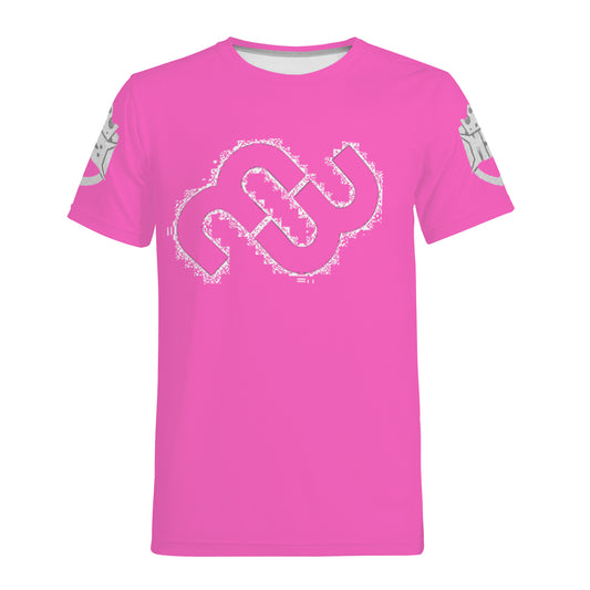 Money Bushae D61 Men's Pink T-Shirt