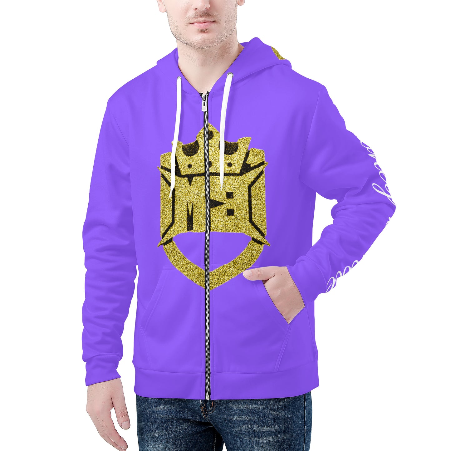 Money Bushae D58 Men's  Zip Hoodie