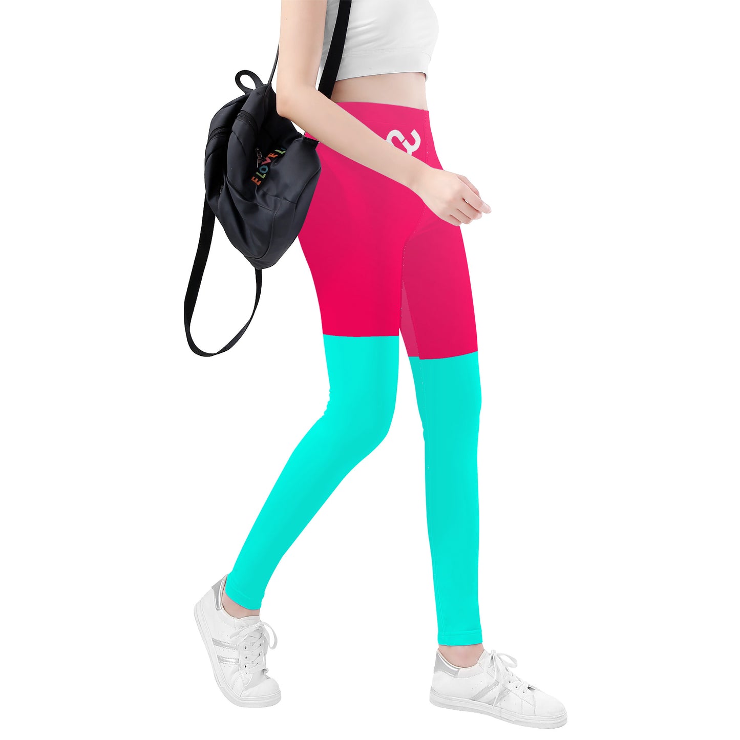 Money Bushae D48 All-Over Print Yoga Leggings