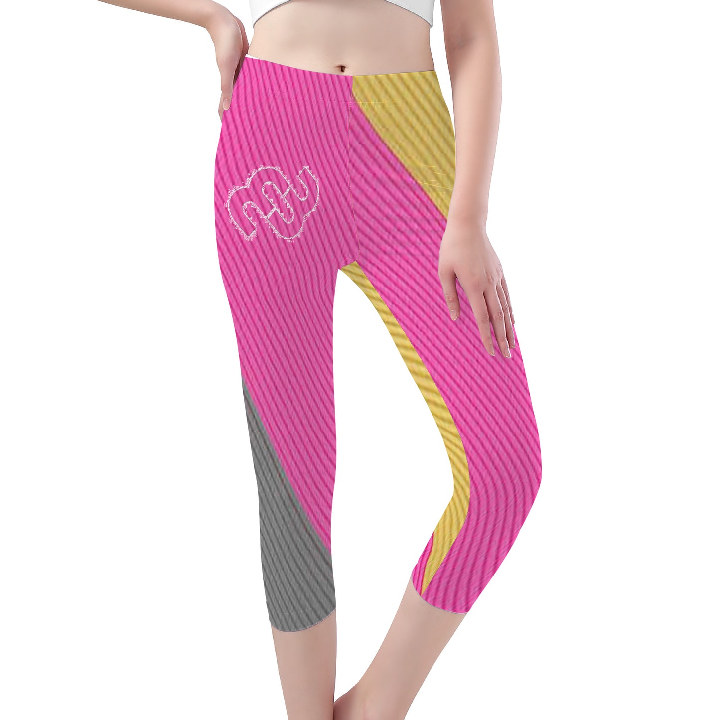 Money Bushae D47  Capri Yoga Leggings