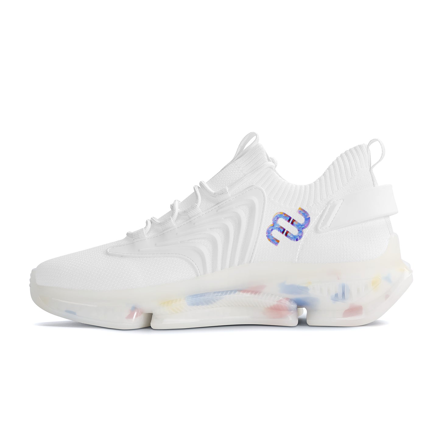 Money Bushae SF_S35 Air Max React Sneakers - White