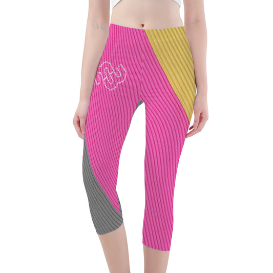 Money Bushae D47  Capri Yoga Leggings