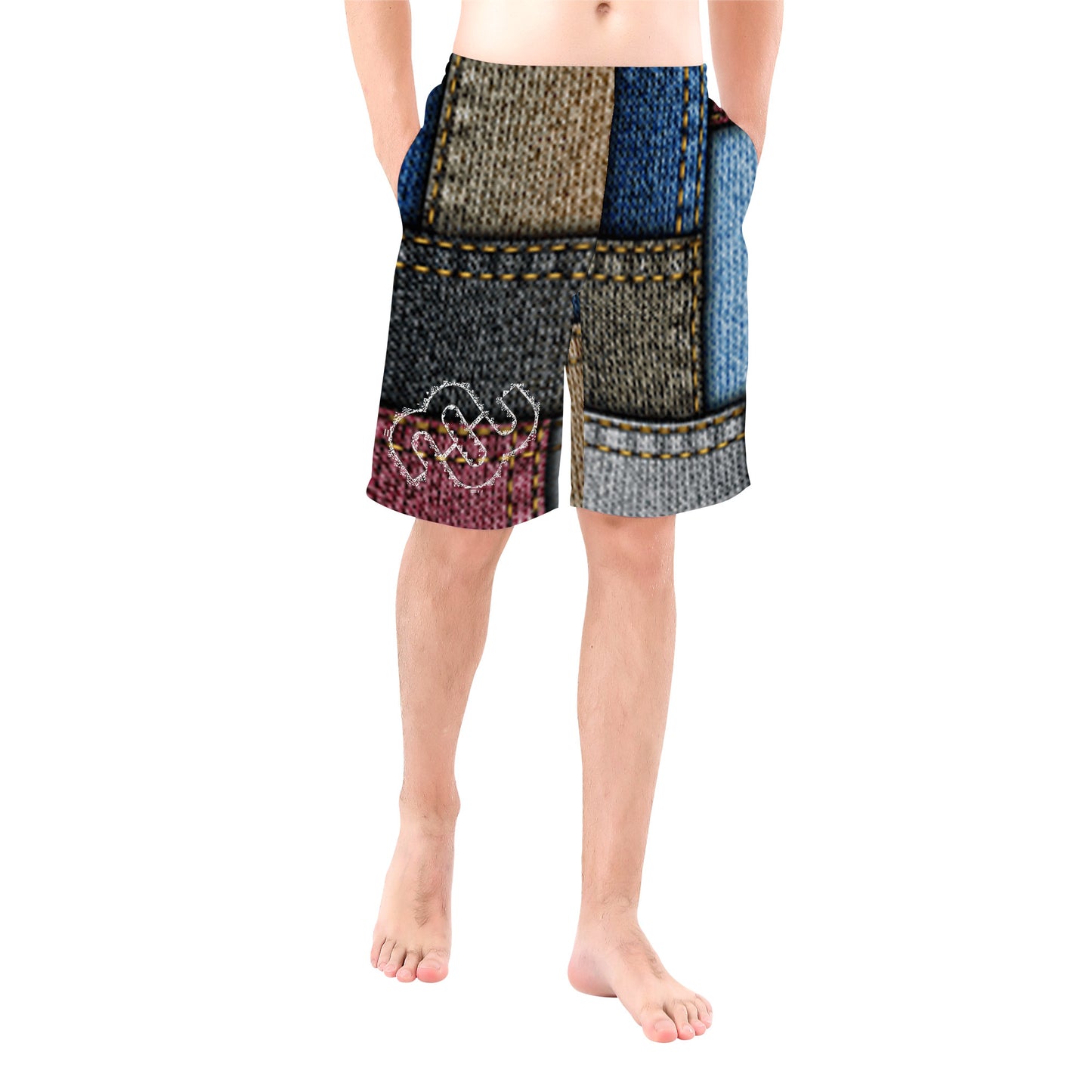 Denim Money Bushae SF_D95 Men's  Board Shorts