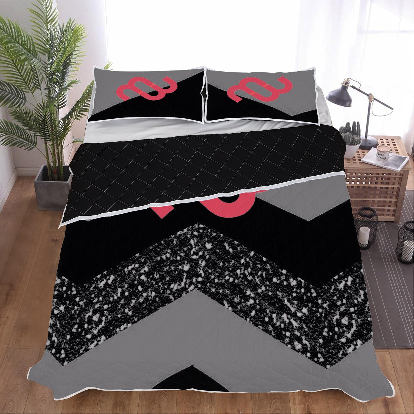 Money Bushae D51 Quilt Bed Sets