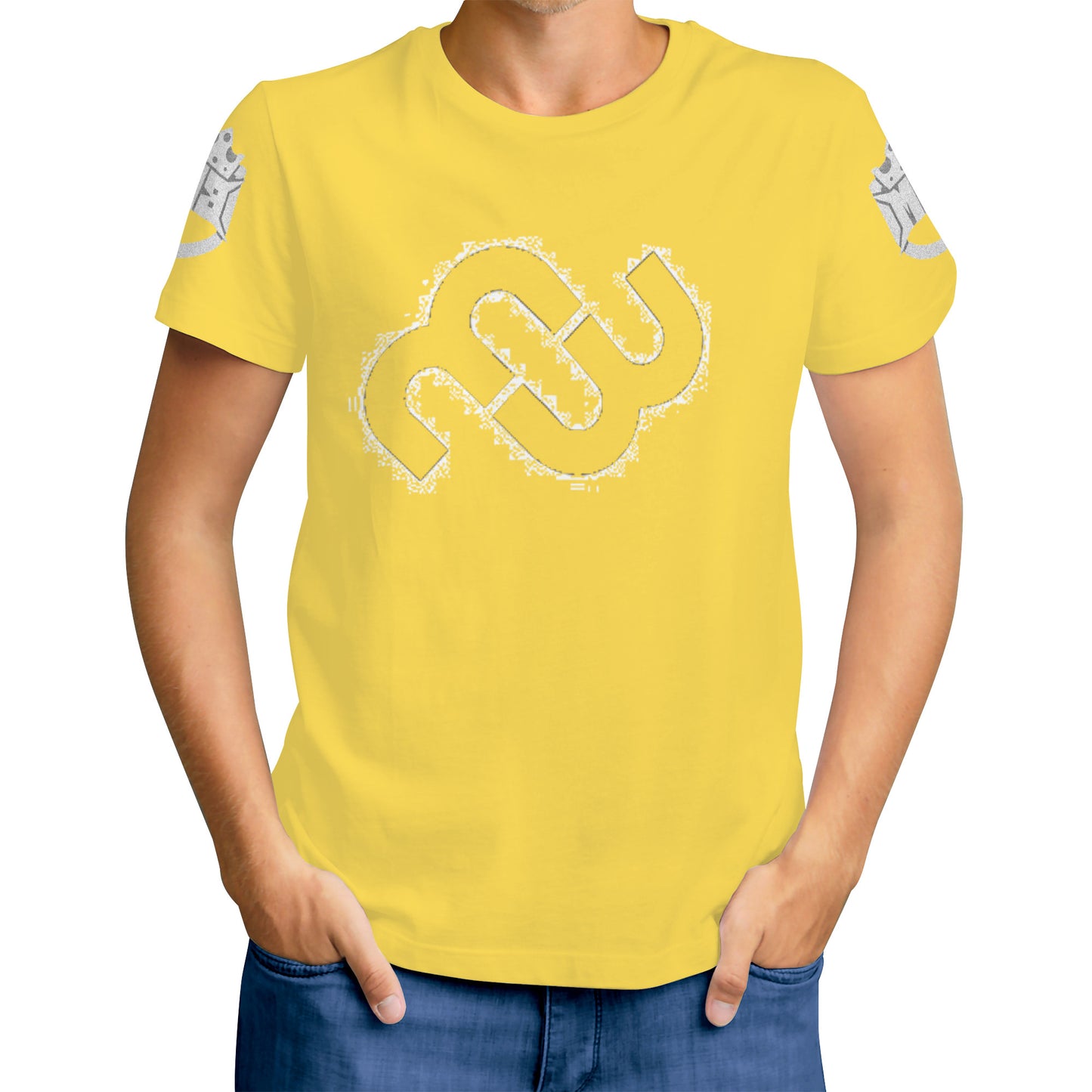 Money Bushae D61 Men's Yellow T-Shirt