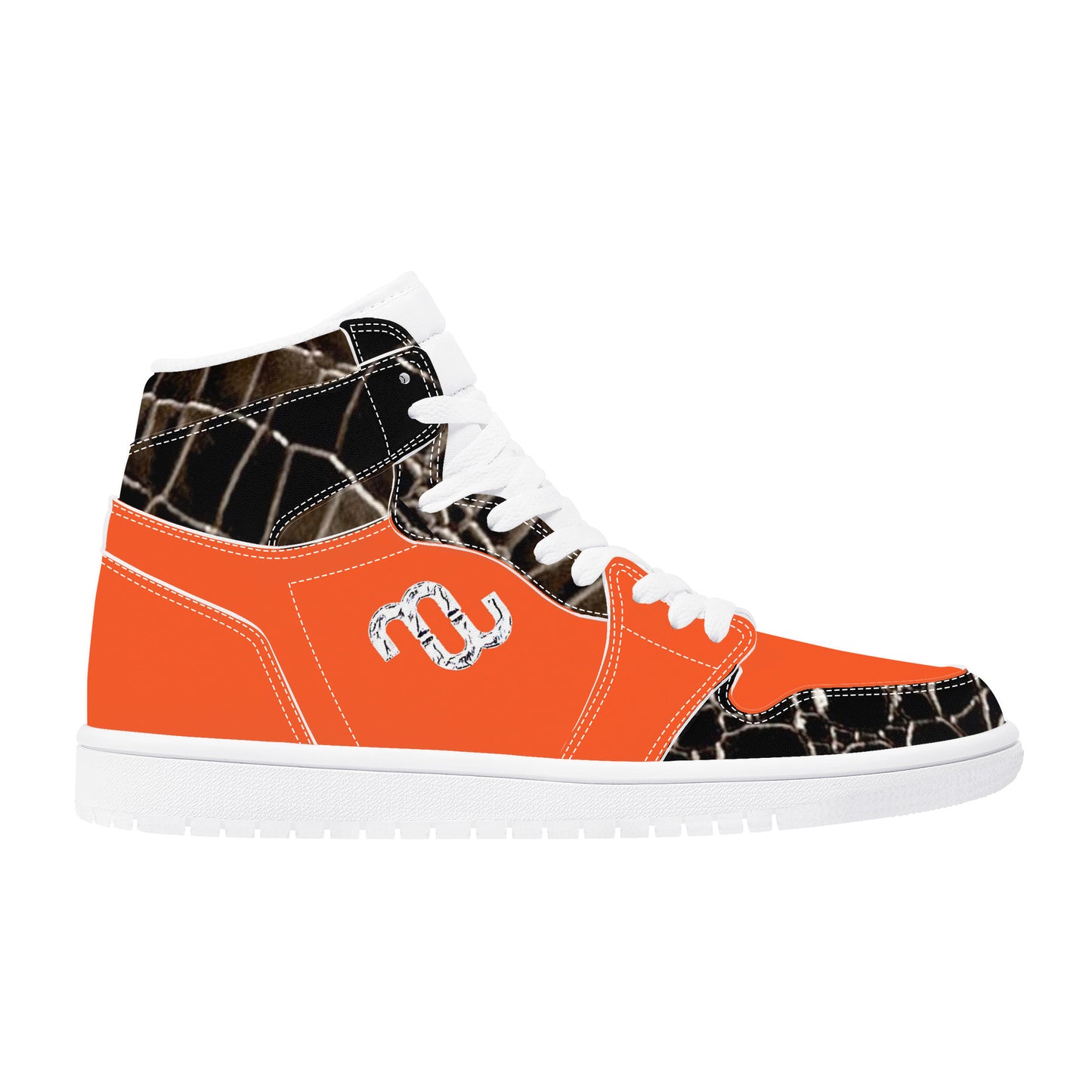 Money Bushae D17 High Top Synthetic Leather Sneaker