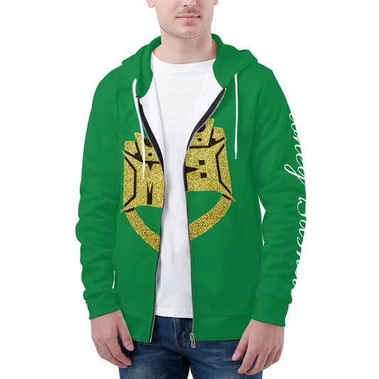 Money Bushae D58 Men's  Zip Hoodie