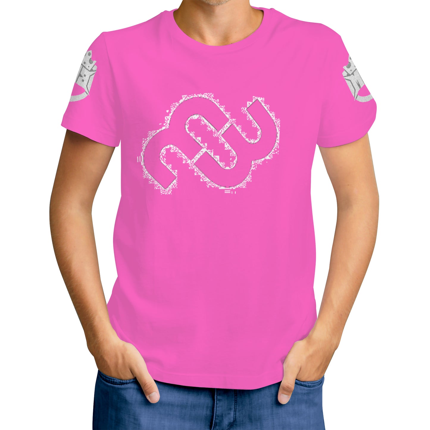 Money Bushae D61 Men's Pink T-Shirt