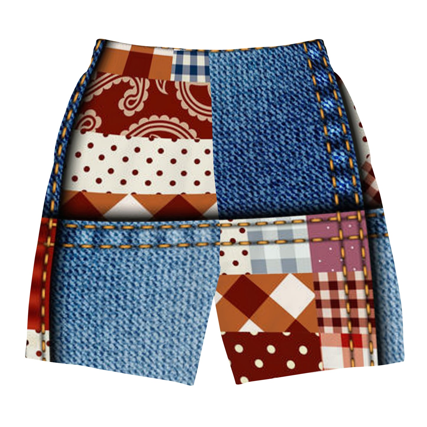 Denim Money Bushae SF_D95 Men's  Board Shorts