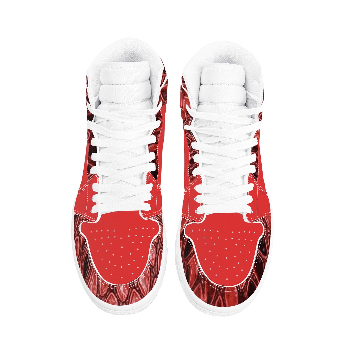 Money Bushae D17 High Top Synthetic Leather Sneaker