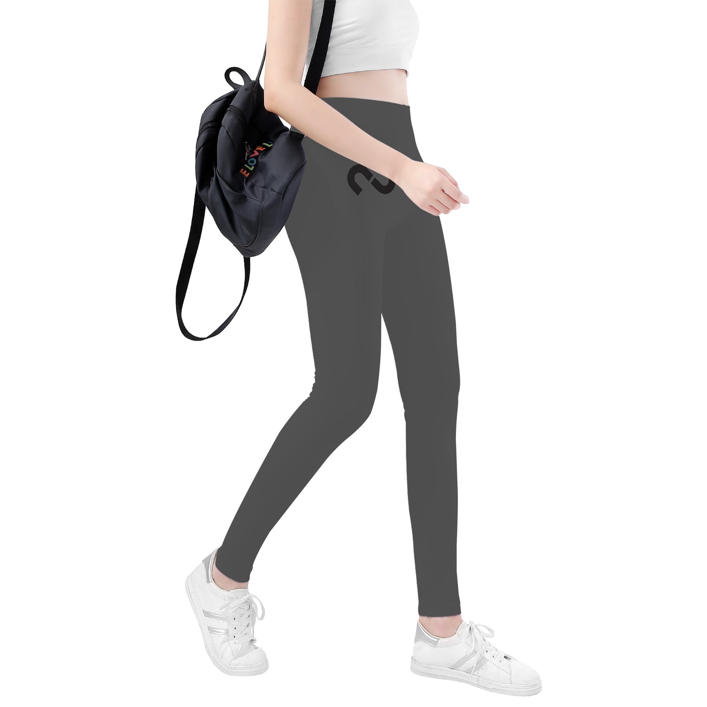 Money Bushae D48 Grey Yoga Leggings