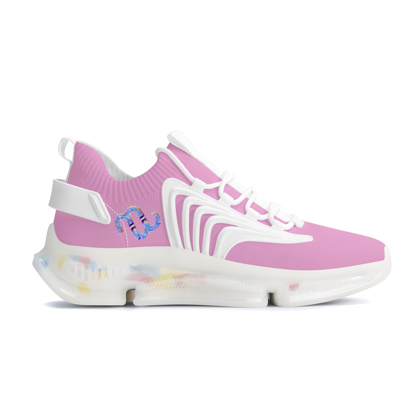 Money Bushae SF_S35 Air Max React Sneakers - White