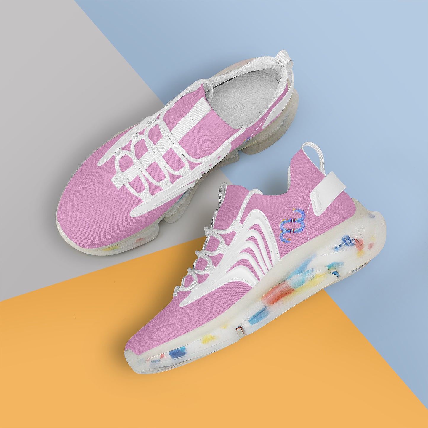 Money Bushae SF_S35 Air Max React Sneakers - White