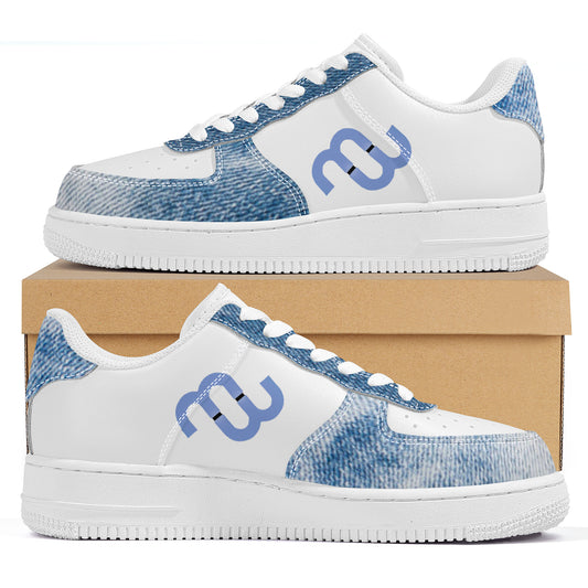 Money Bushae Denim SF_F8 Low Top Unisex Sneaker