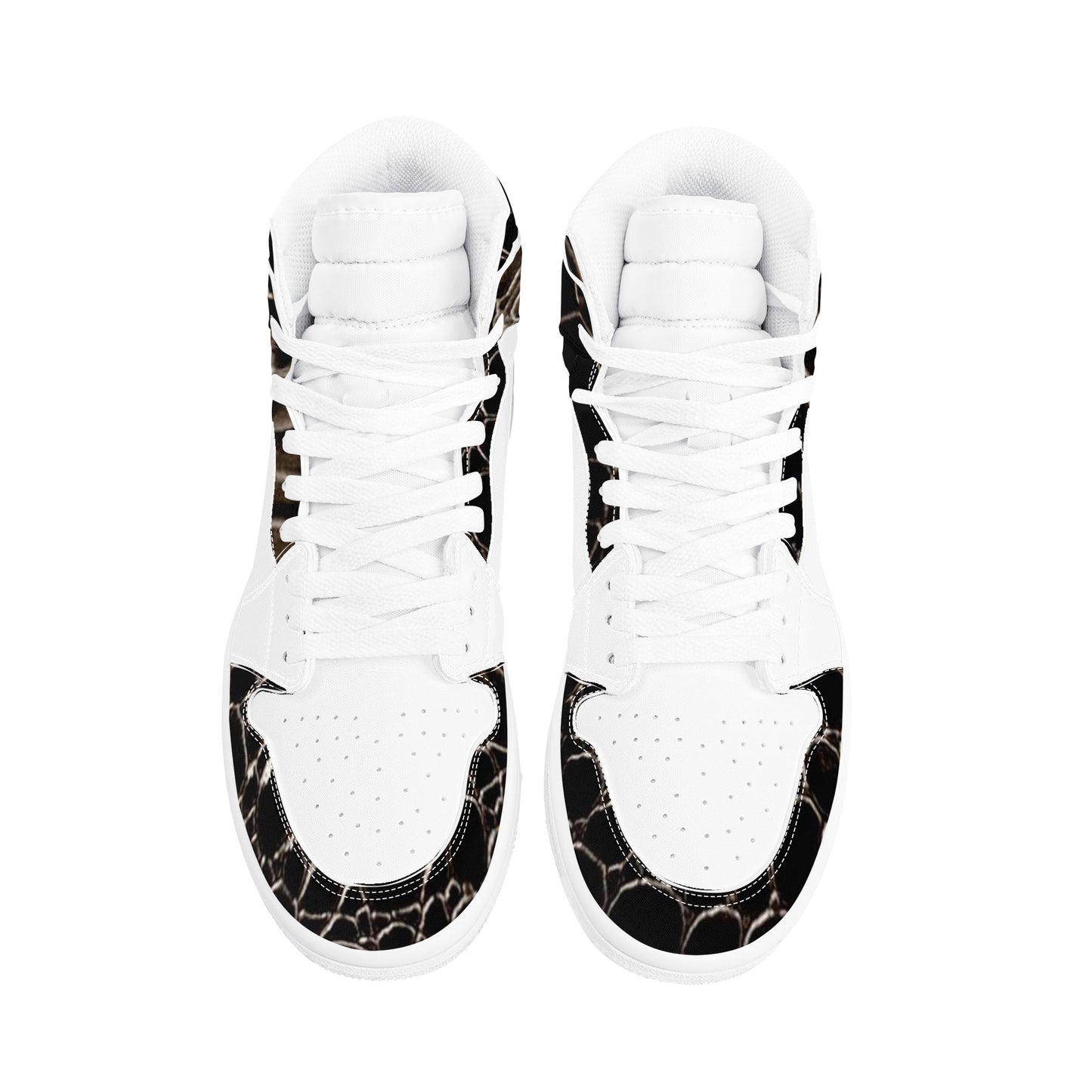 Money Bushae D17 High Top Synthetic Leather Sneaker