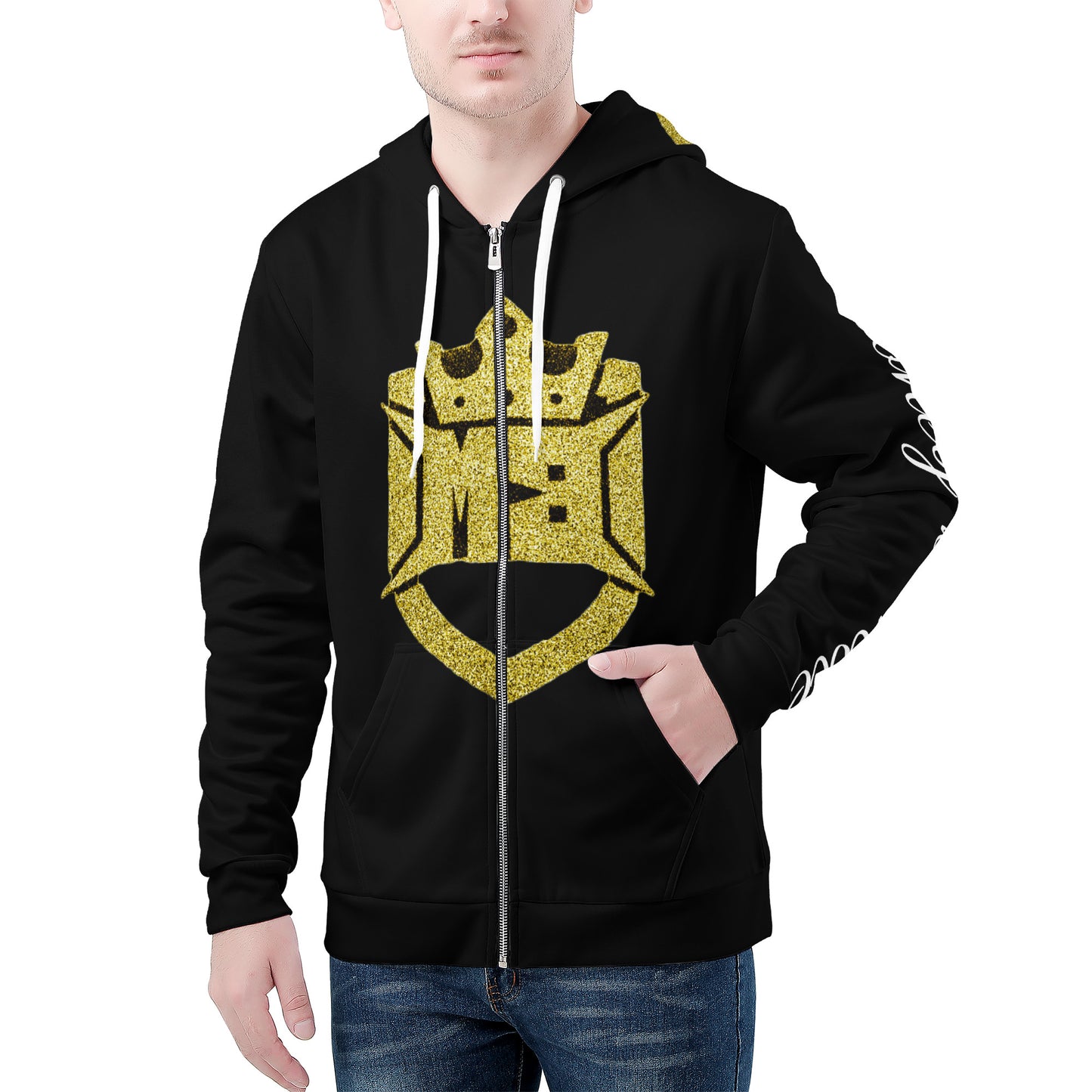 Money Bushae D58 Men's  Zip Hoodie