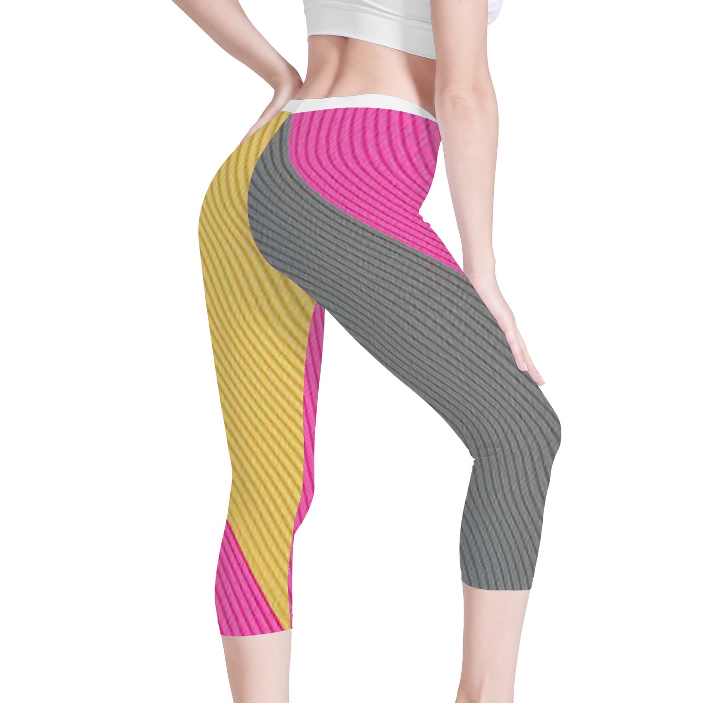 Money Bushae D47  Capri Yoga Leggings