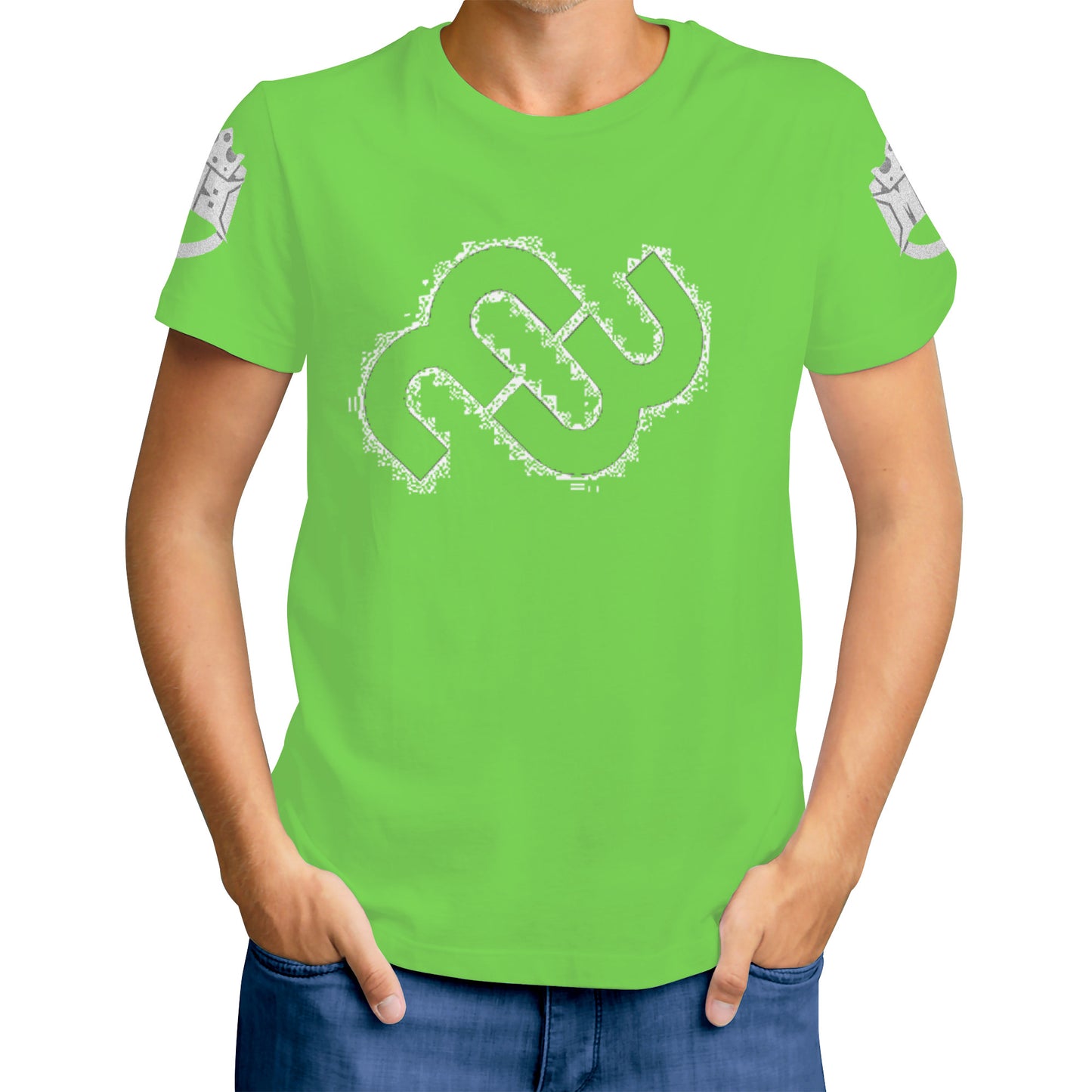 Money Bushae D61 Men's Neon Green T-Shirt