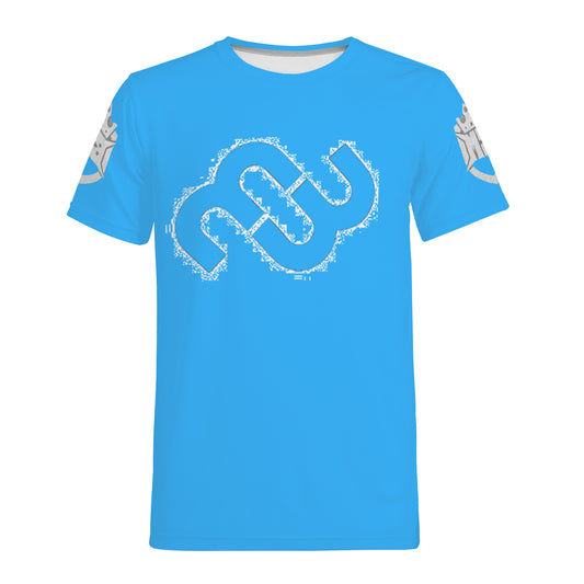 Money Bushae D61 Men's Sky Blue T-Shirt