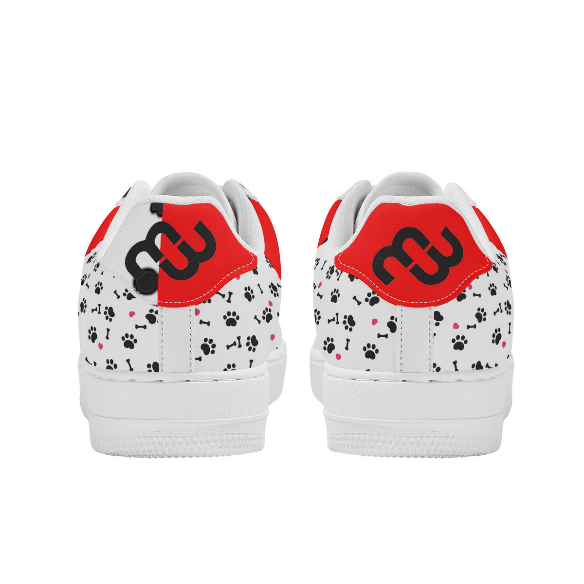 Money Bushae SF_F8 Low Top Unisex Sneaker puppy paws