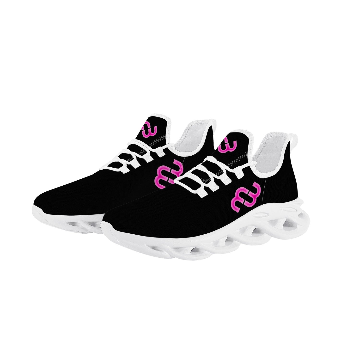 Money Bushae SF_K14 Flex Control Sneaker - Black and Pink