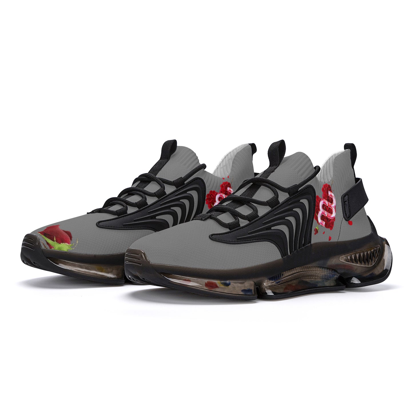 Money Bushae Valentine SF_S36 Air Max React Sneakers - Black