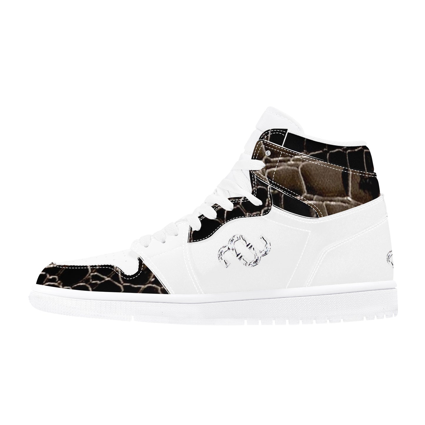 Money Bushae D17 High Top Synthetic Leather Sneaker