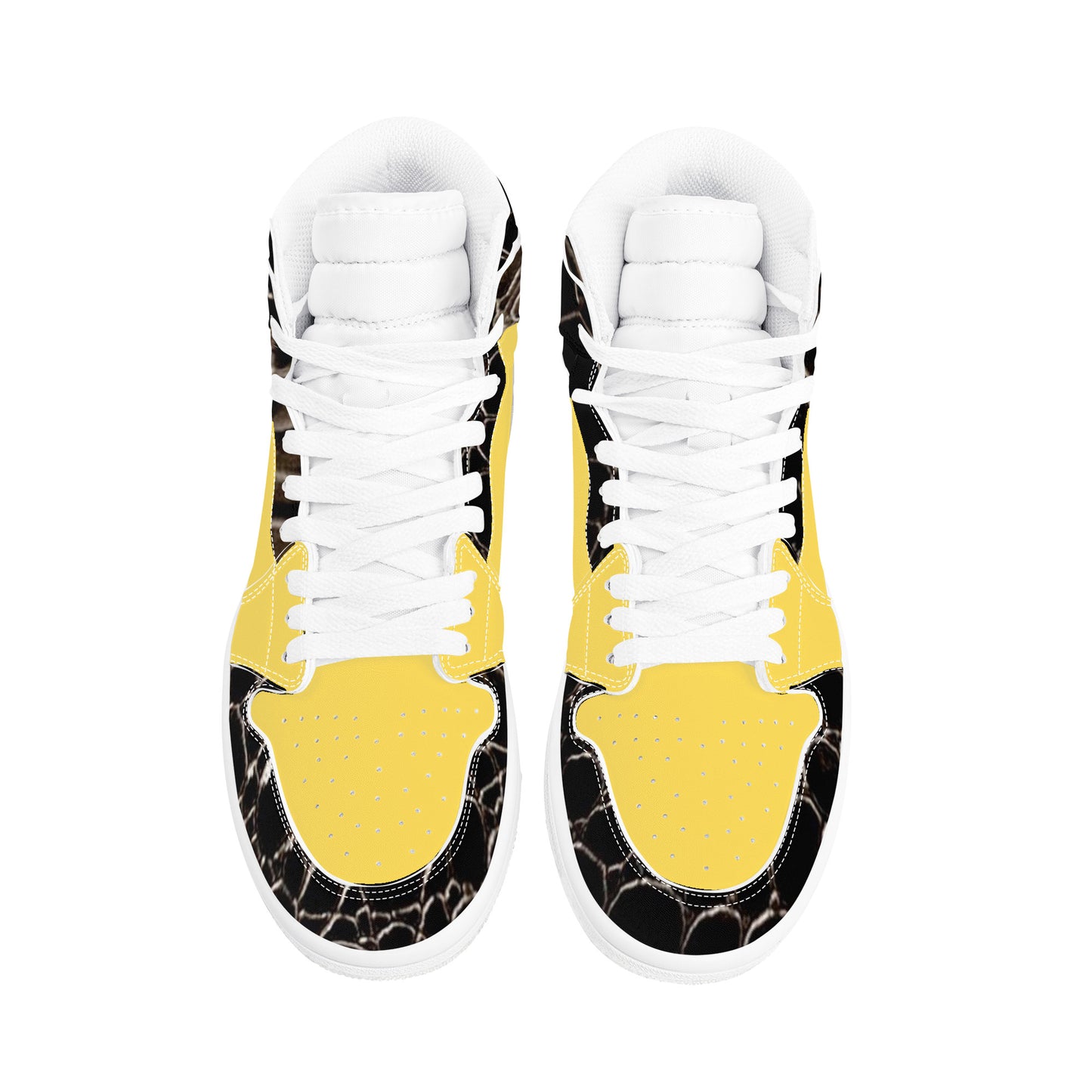 Money Bushae D17 High Top Synthetic Leather Sneaker