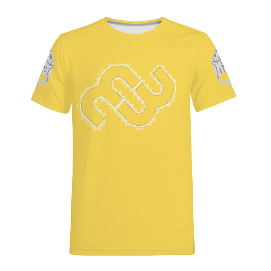 Money Bushae D61 Men's Yellow T-Shirt