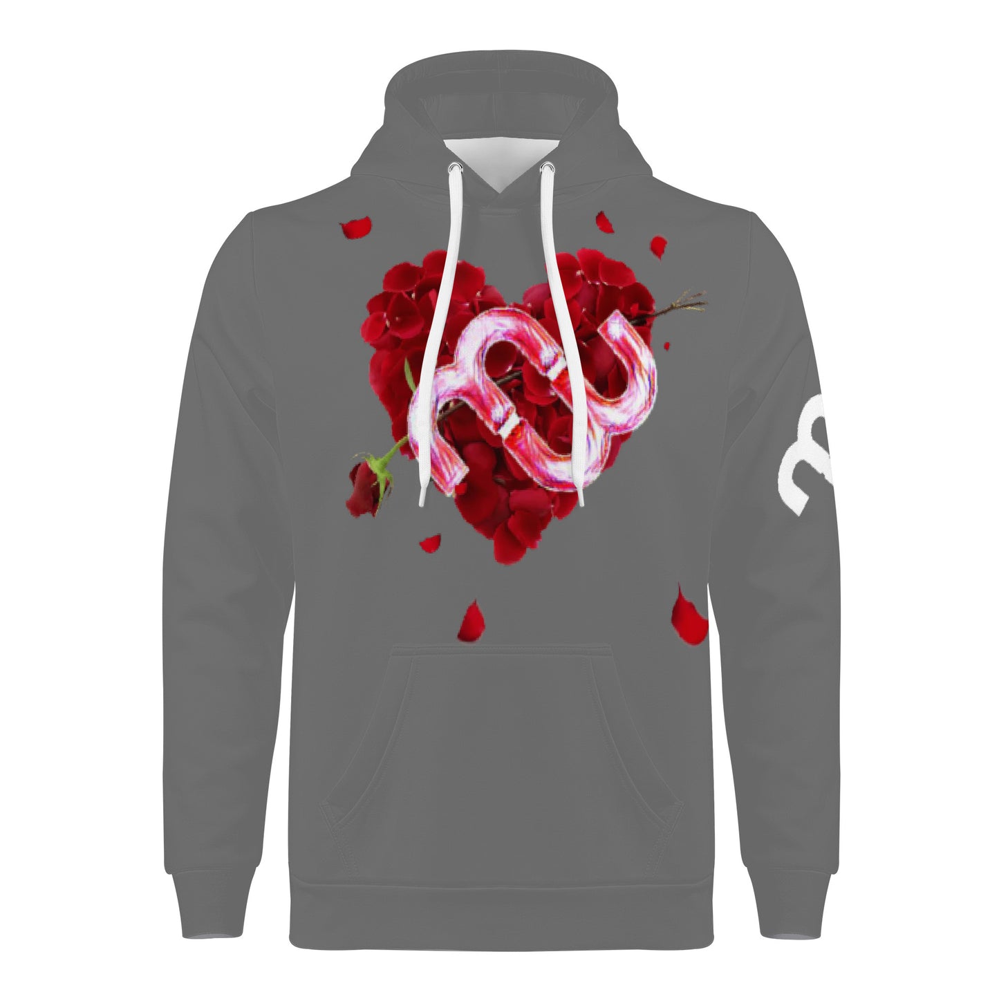 Money Bushae Valentine D55 Men's All Over Print Hoodie