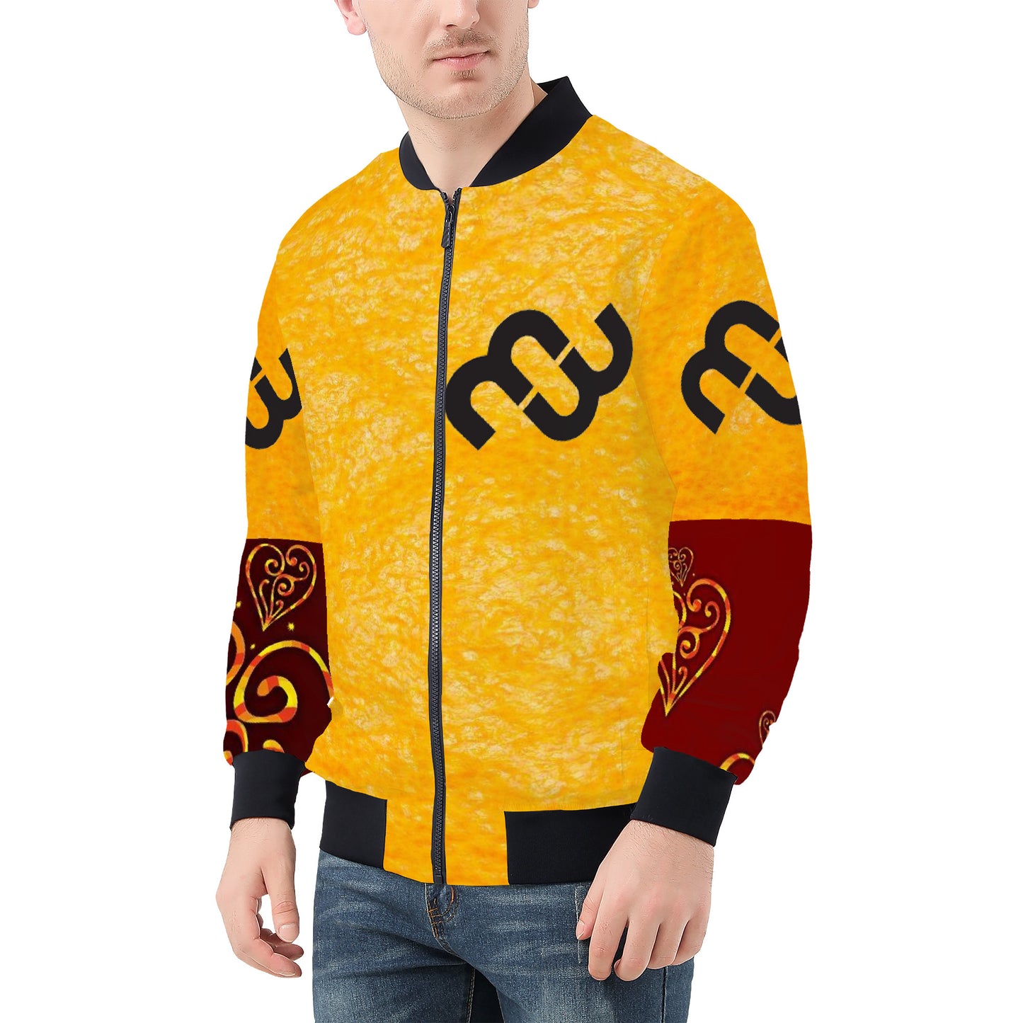 Money Bushae SF_D81 Men's Bomber Jacket