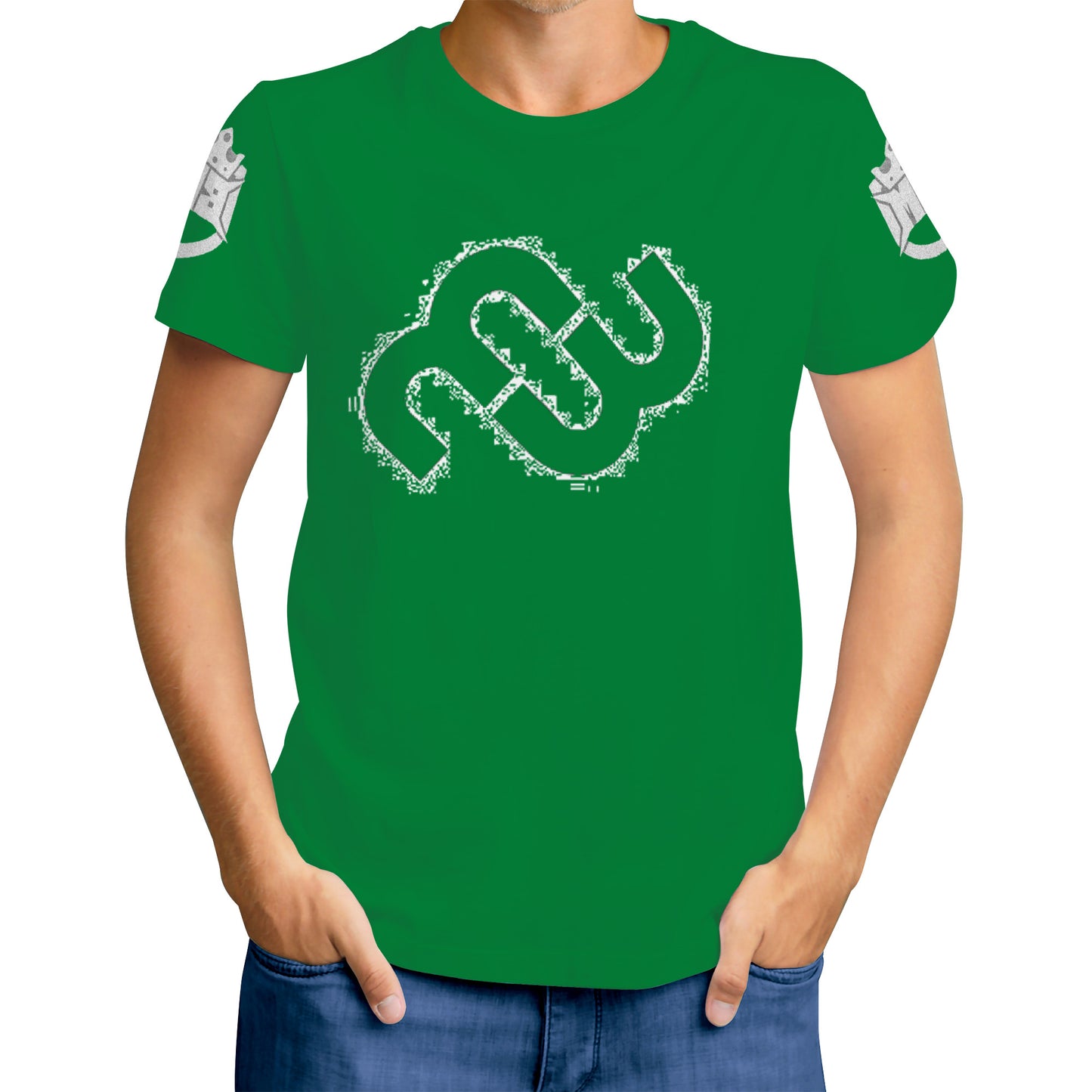 Money Bushae D61 Men's Green T-Shirt